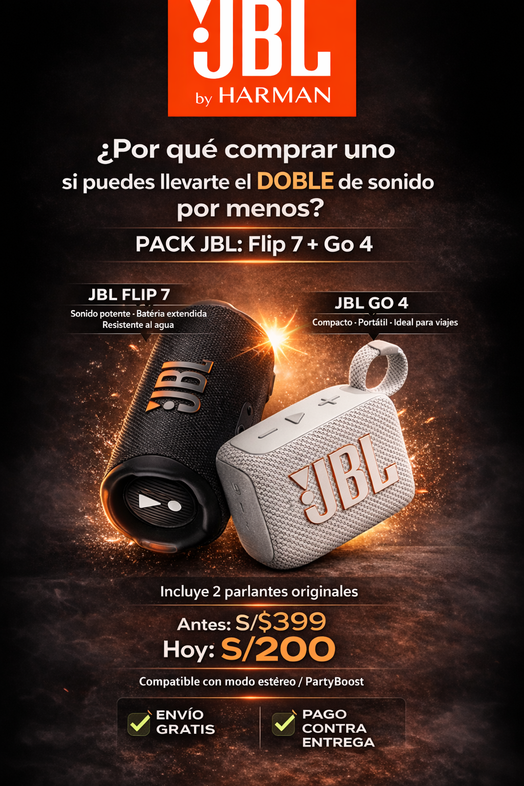 PACK ESPECIAL - Flip 7 + Go4
