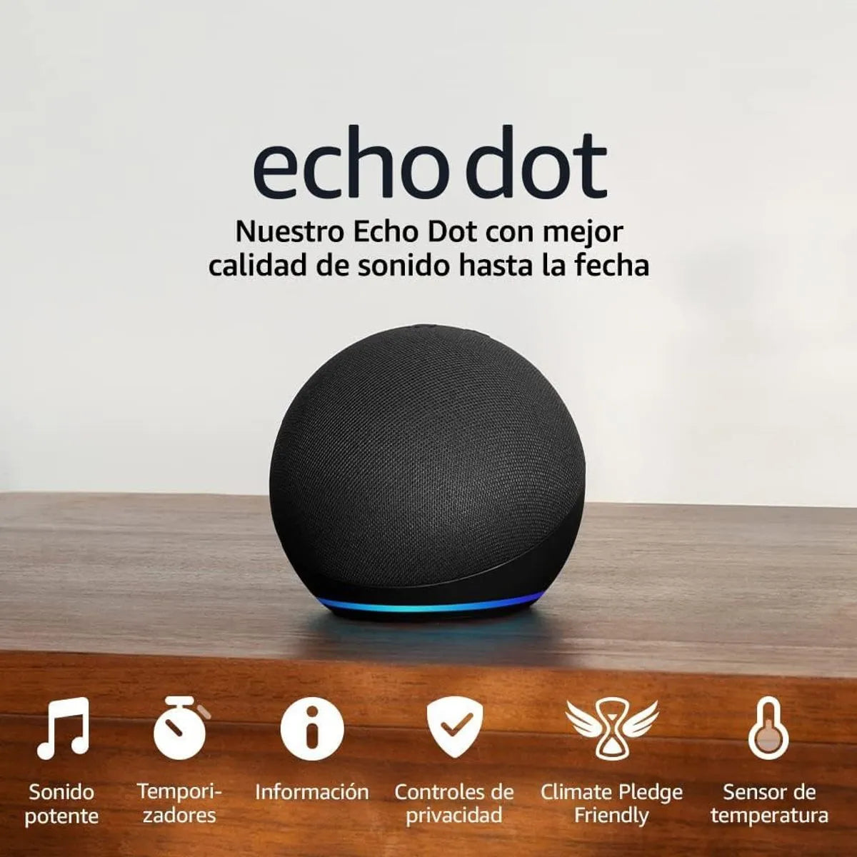 Parlante inteligente Amazon Echo Dot